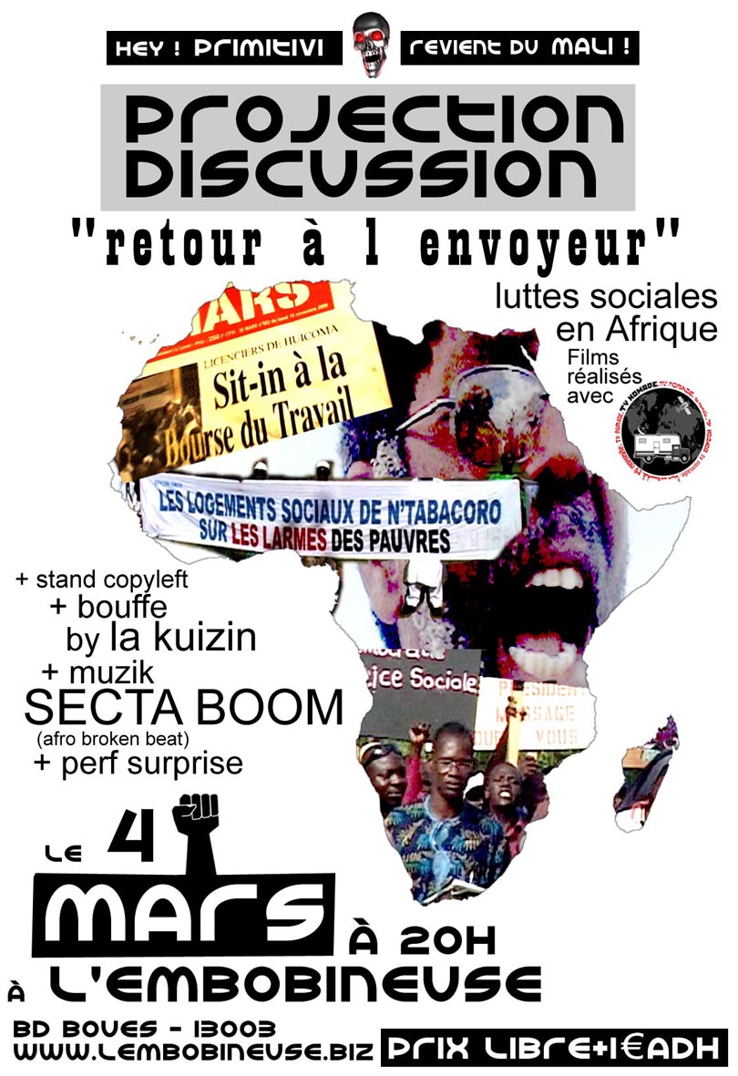 Hey ! Primitivi rentre du Mali