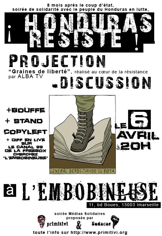 ¡ Resiste, Honduras, Resiste !