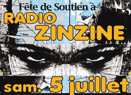 Fête de soutien à Radio Zinzine le 5 juillet