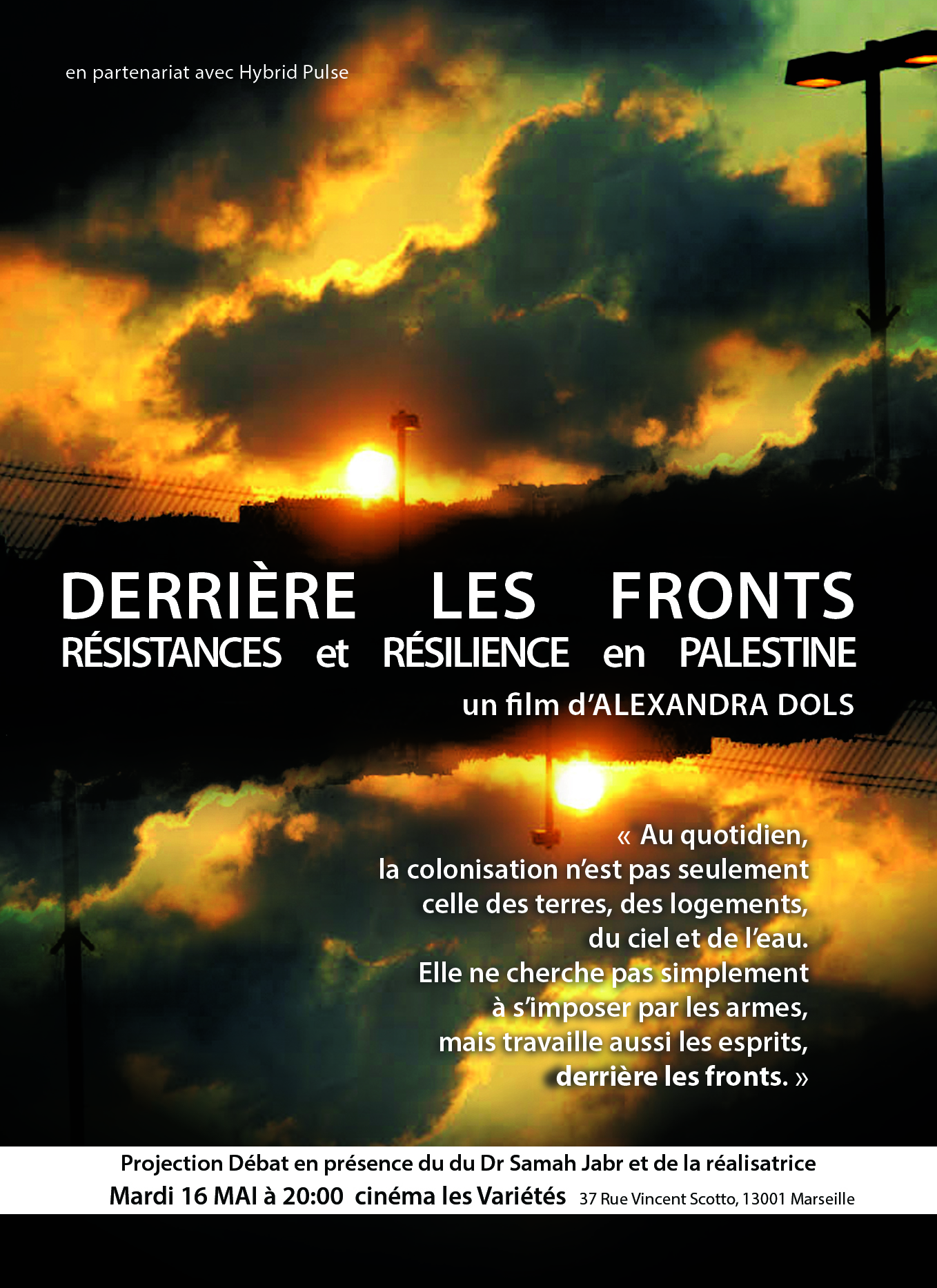 « Derrière les fronts : Résistance et Résilience en Palestine »