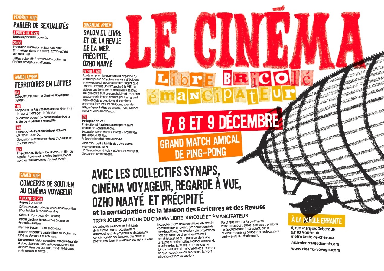 Le cinéma libre, bricolé, émancipateur