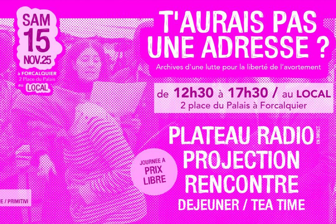 T’aurais pas une addresse ?